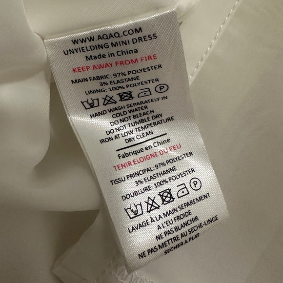 Unyielding Mini Dress AQ/AQ - Picture 10 of 13